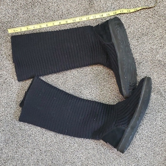 Ugg Australia Women 5819 Comfort Tall Sweater Cardi Knit boots shoes sz 9 - Picture 7 of 10